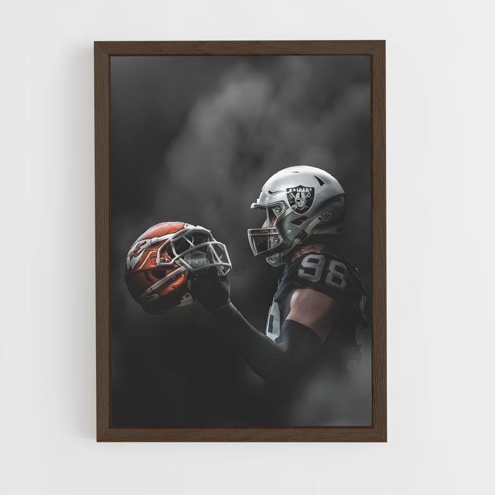 Poster Las vegas raiders (vue 5)
